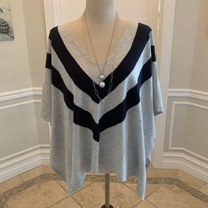 TOMMY HILFIGER sweater poncho.